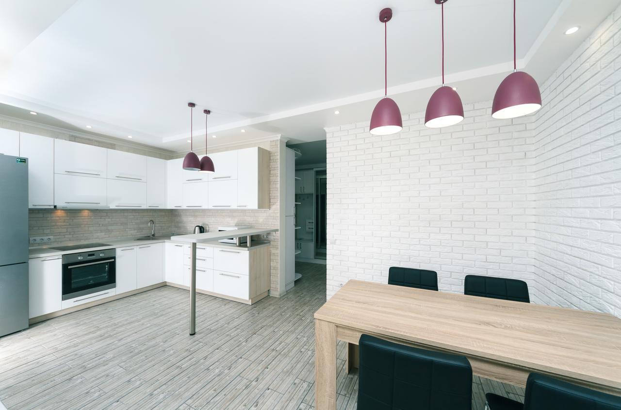 Flatrent Drahomanova 2A Lejlighed Kiev Eksteriør billede